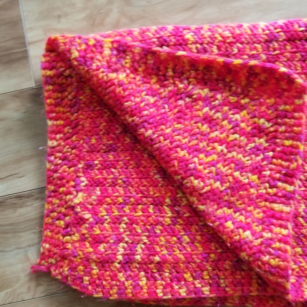 VTG CHILD SIZE/CRIB SIZE Afghan.